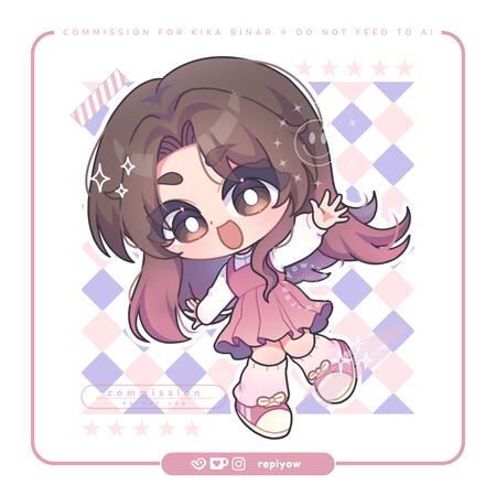 Commission for Kika Binar (Vtuber)
